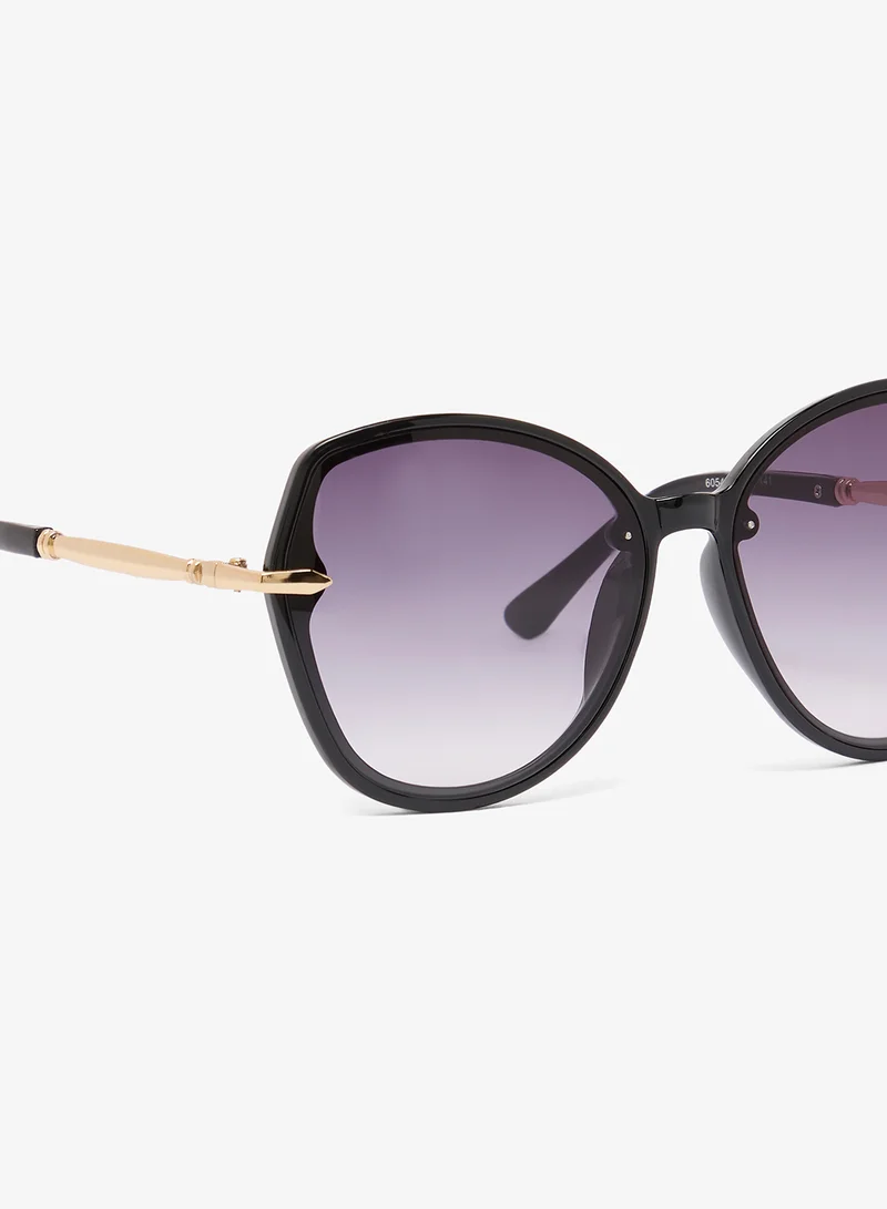 ELLA  Classic Square Sunglasses With Gold Accent for Women | Best Price UAE